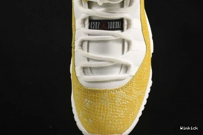 Snakeskin” Low 11 Air “Yellow Jordan AH7860-107 0718